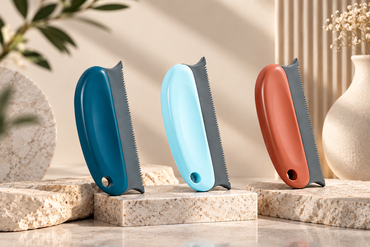 Brosse anti-poils portable