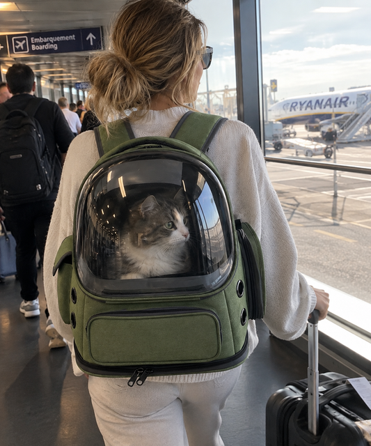 Sac de transport respirant pour animaux