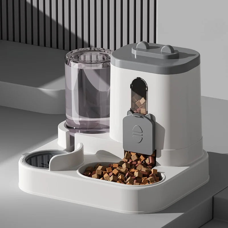 Distributeur 2-en-1 – Repas & hydratation